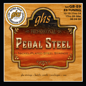 Pedal Steel Strings E9 Tuning