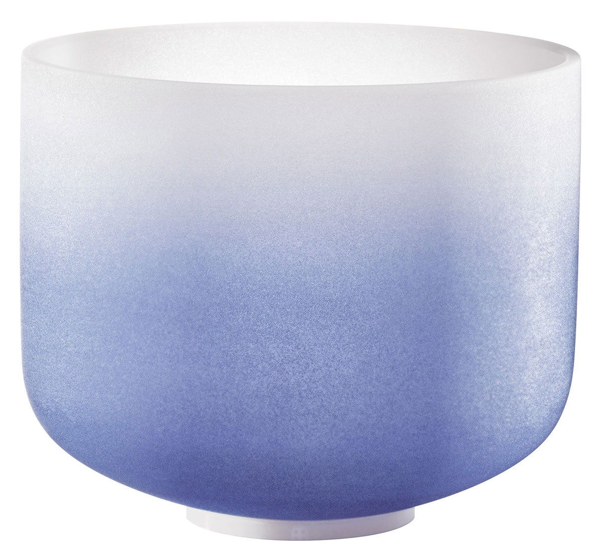 MEINL SONIC ENERGY CRYSTAL SINGING BOWL 9" COLOUR-FROSTED DARK BLUE NOTE A4 BROW CHAKRA