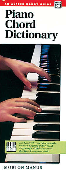 Alfred Publishing MANUS MORTON - PIANO CHORD DICTIONARY HANDY GUIDE - PIANO