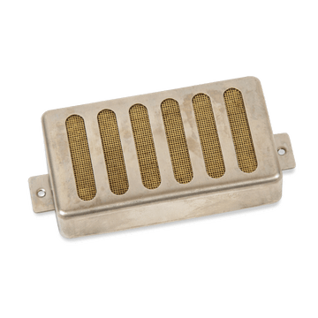 Neck Raw Nickel Gold Mesh