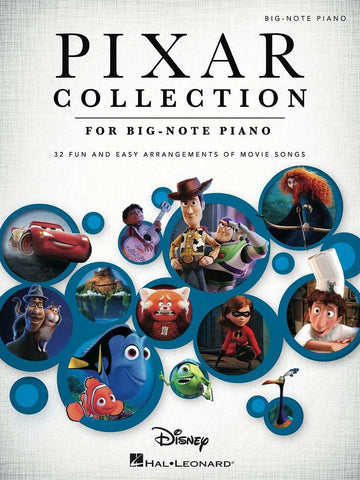 Pixar Collection for Big Note Piano