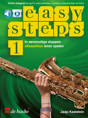 Easy Steps 1 altsaxofoon - Version Neerlandais