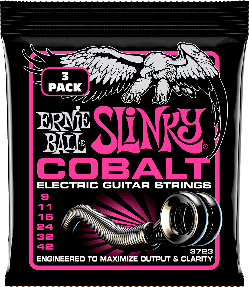 3723 Cobalt Super Slinky 9-42 3-Pack