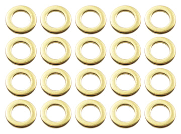 SW-BR - STEEL WASHER FOR TENSION RODS - BRASS (X20)