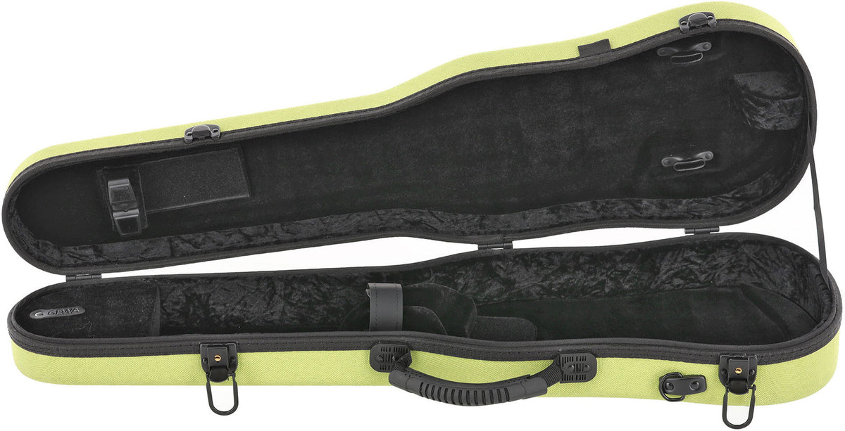 Organic A Lime/Black - Violin 1/2 to 4/4 (Shape)