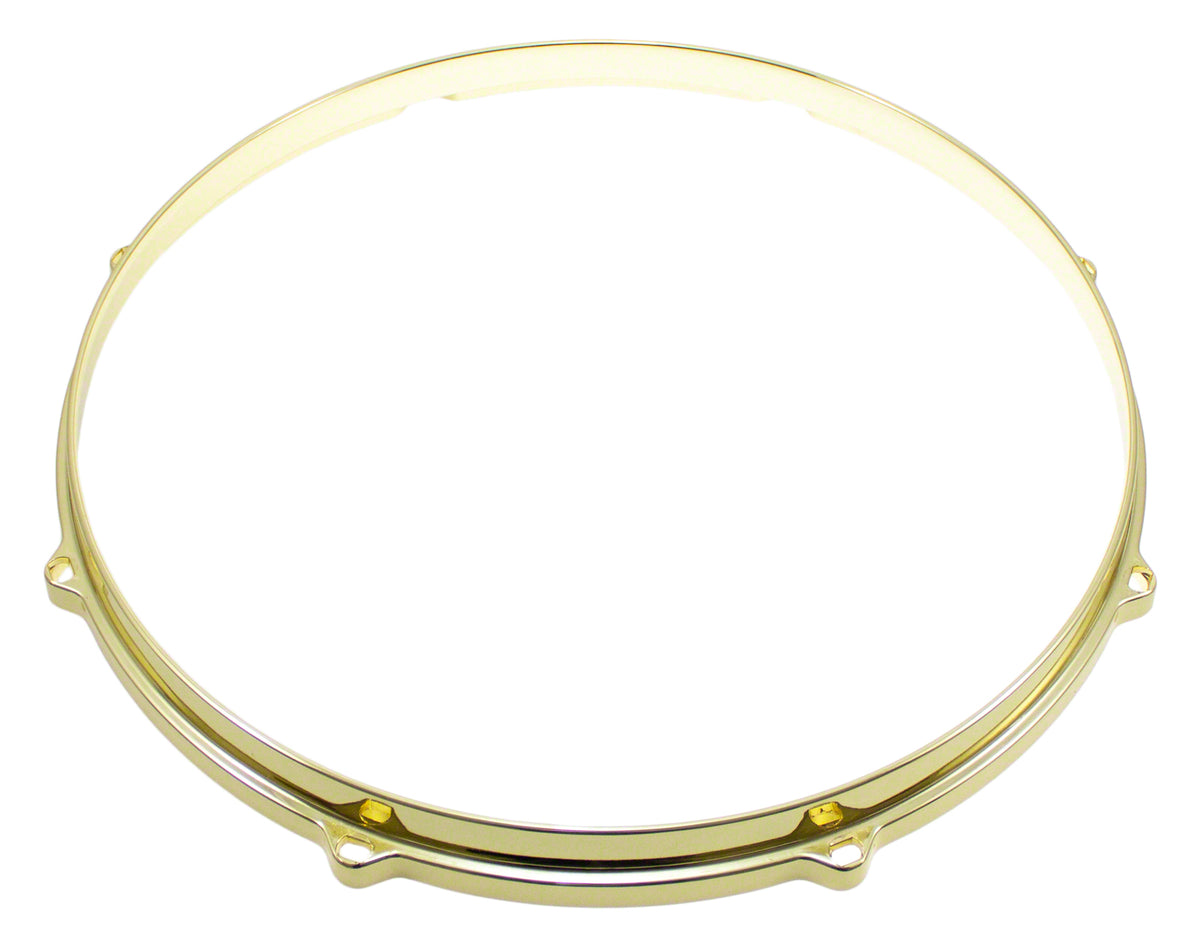 HDC3-13-8BR - 13" 8 HOLES BRASS 3MM DIE CAST DRUM HOOP