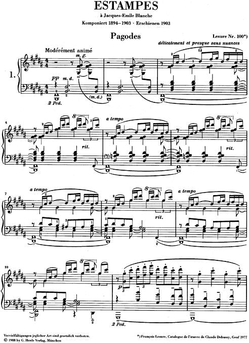 Debussy C. - Estampes
