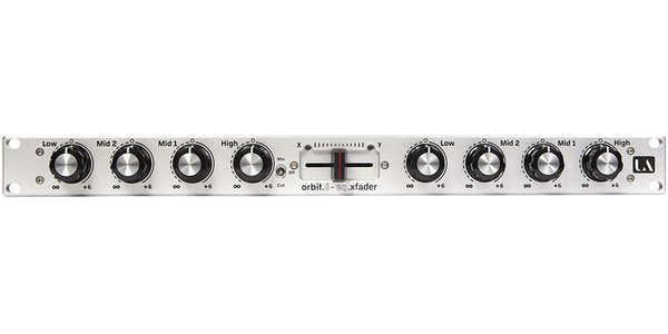 Union Audio ORBIT.6 ISO/X-Fader Rackmount Mixer silver