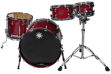 Kit Evolved Maple Standard 22" 4 Drums Wine