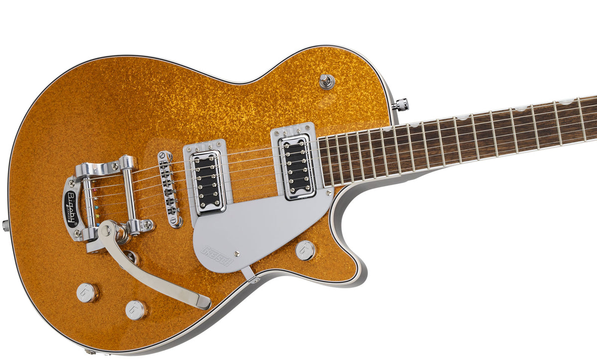 G5230T Electromatic Sparkle Jet Ft Single-Cut With Bigsby Lrl Gold Sparkle