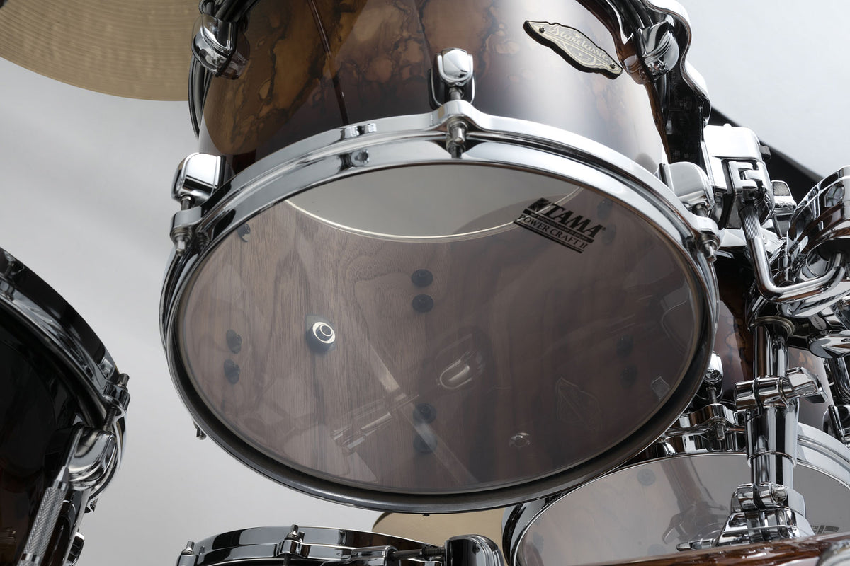 STARCLASSIC WALNUT/BIRCH STAGE 22" BASS DRUM WBS42S-MBR