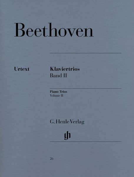 Beethoven L.V. - Piano Trios Volume Ii