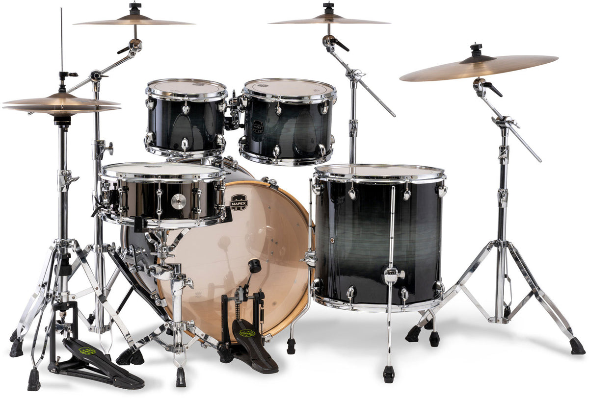 armory pop rock 5 drum shells black onyx