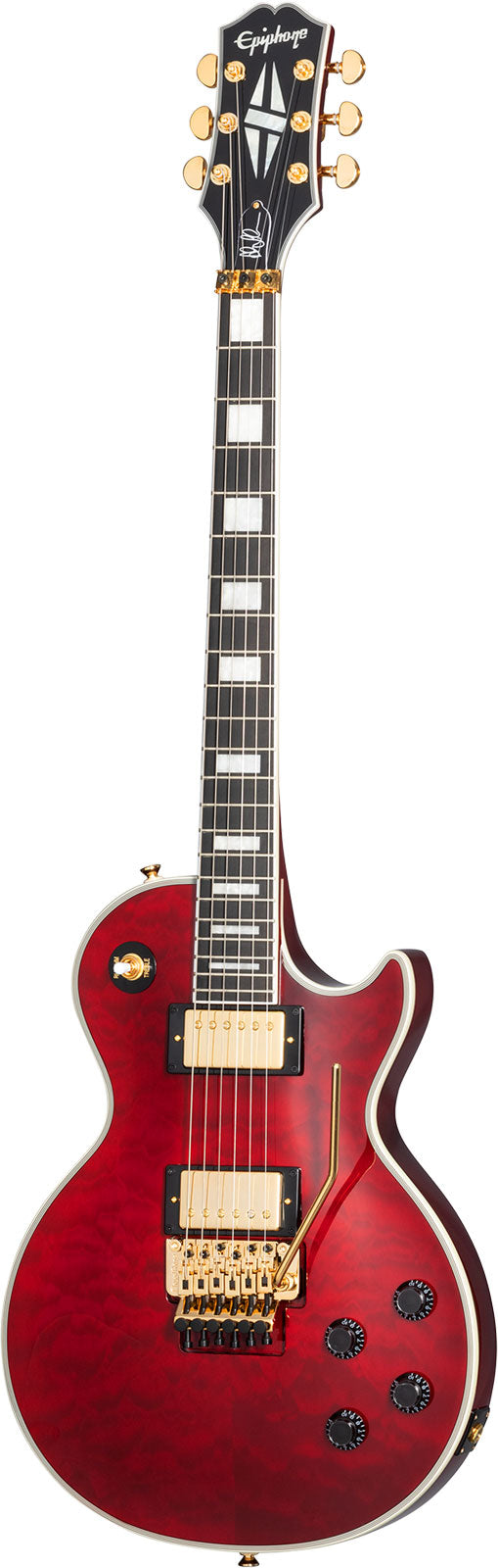 Alex Lifeson Les Paul Custom Axcess Ruby