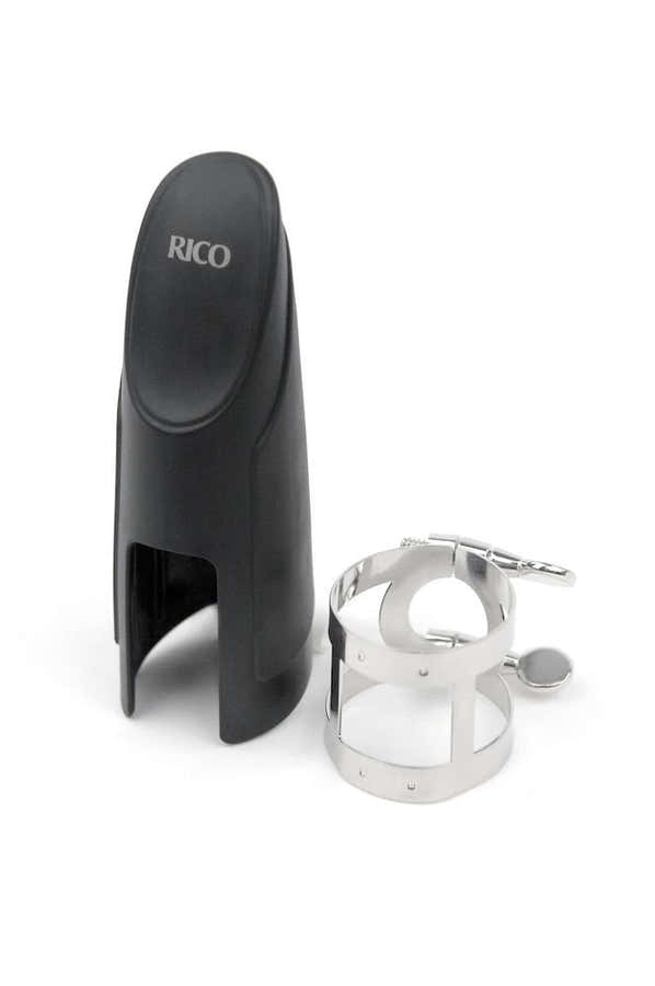RTS1N - RICO TENOR SAXOPHONE LIGATURE AND CAP NICKEL PLATED