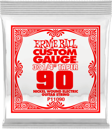 .090 LONG SCALE NICKEL WOUND ELECTRIC GUITAR STRINGS