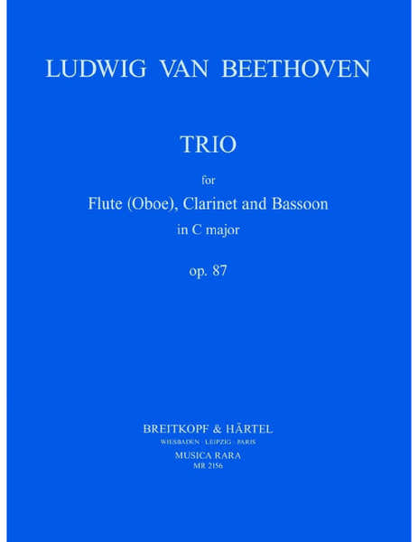 Beethoven - Trio C-dur Op. 87