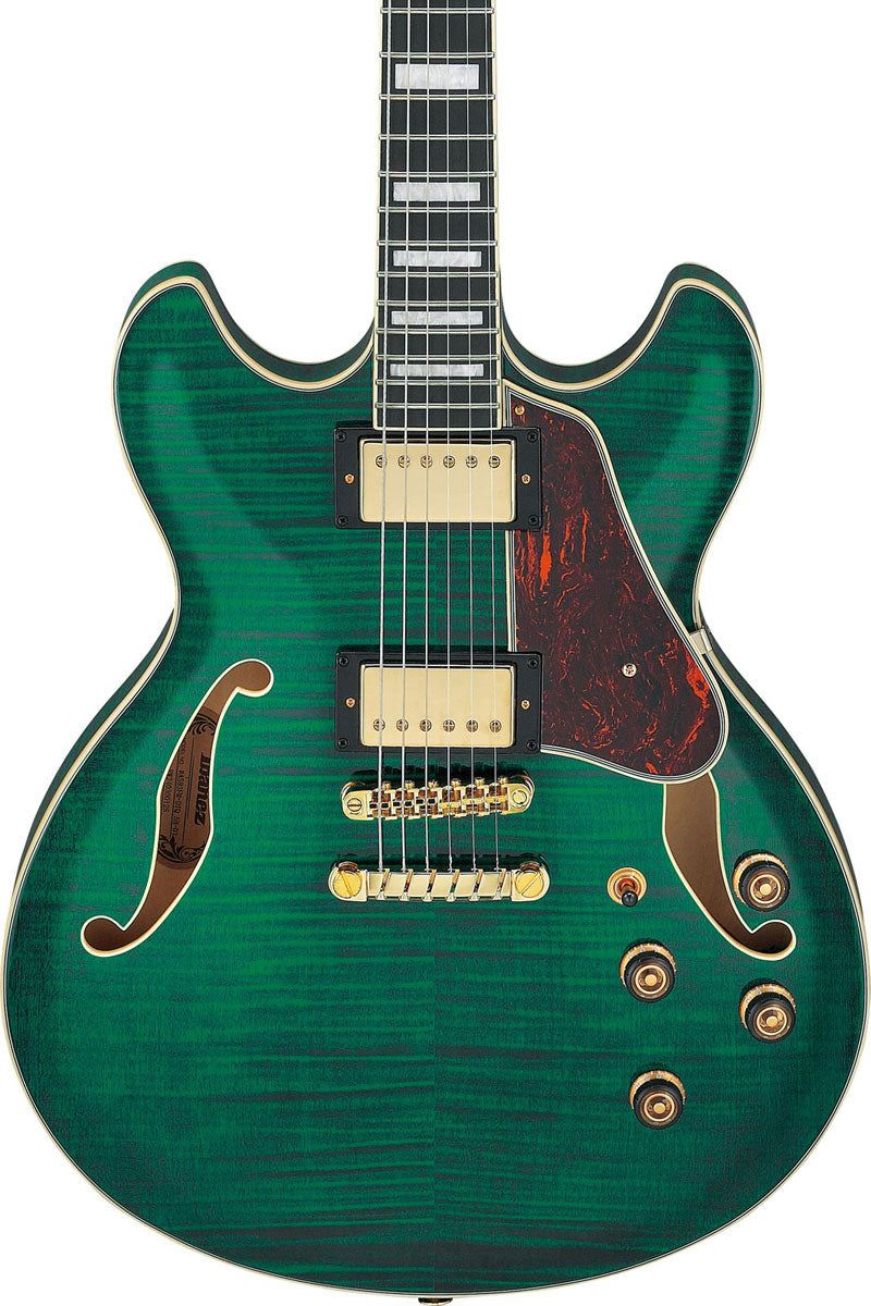 AS93FM-TMG Transparent Moss Green Artcore Expressionist