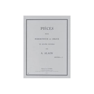 Alain A. - pièCES-recueil No.2(15 Pièces) - Orgue Ou Harmonium