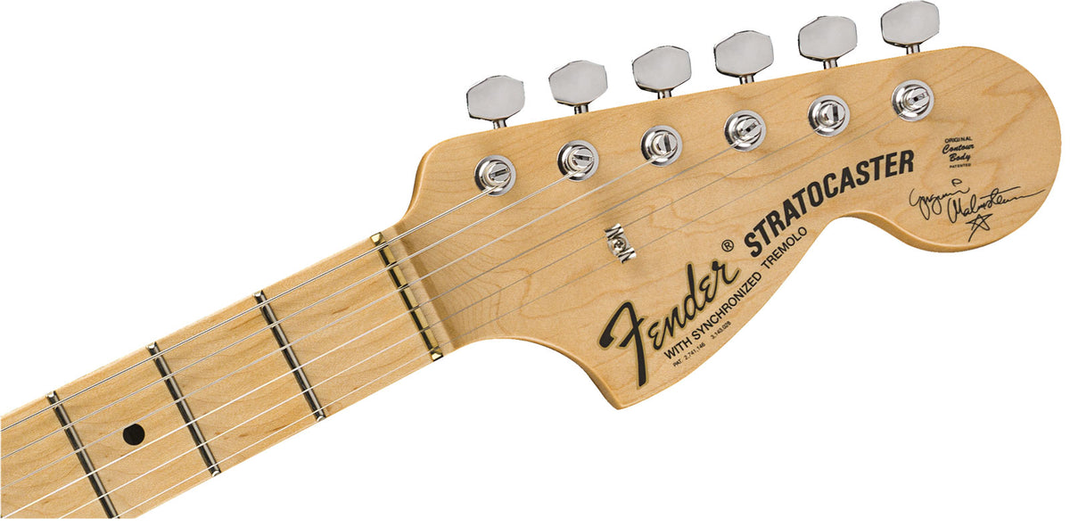 Stratocaster Yngwie Malmsteen Vintage White Signature Artist 2025