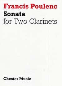 Chester Music Poulenc F. - Sonata - 2 Clarinettes