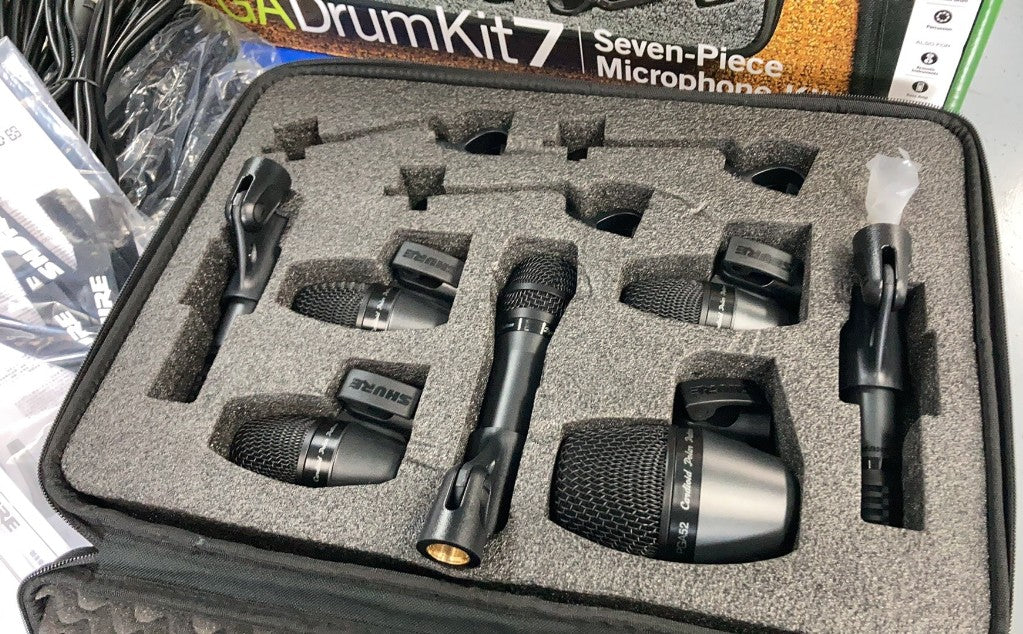PGADRUMKIT7-CASE 7 MICRO DRUMS - B Stock