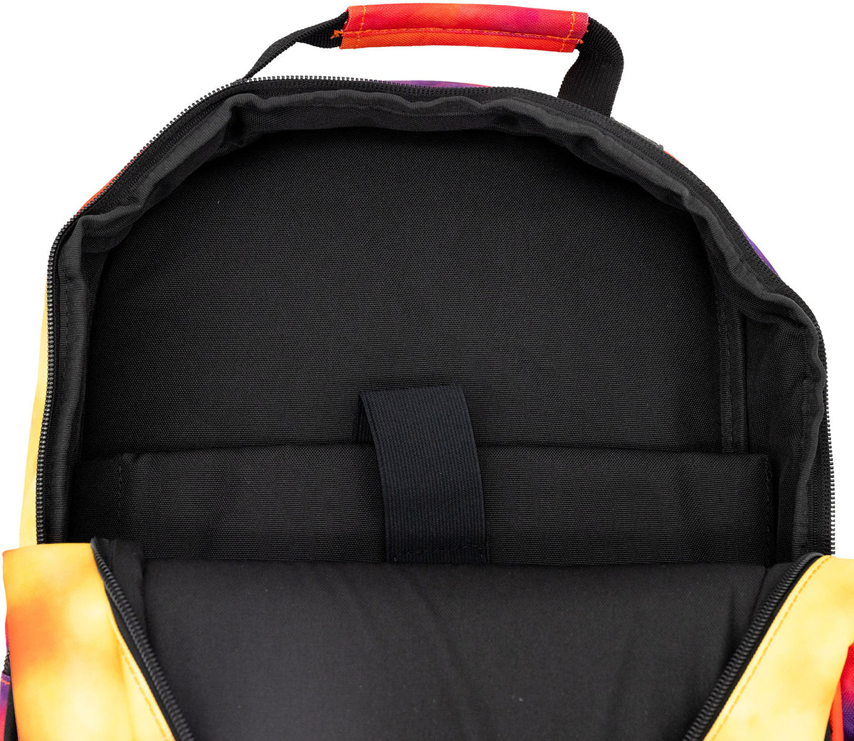Student Backpack Orange Burst