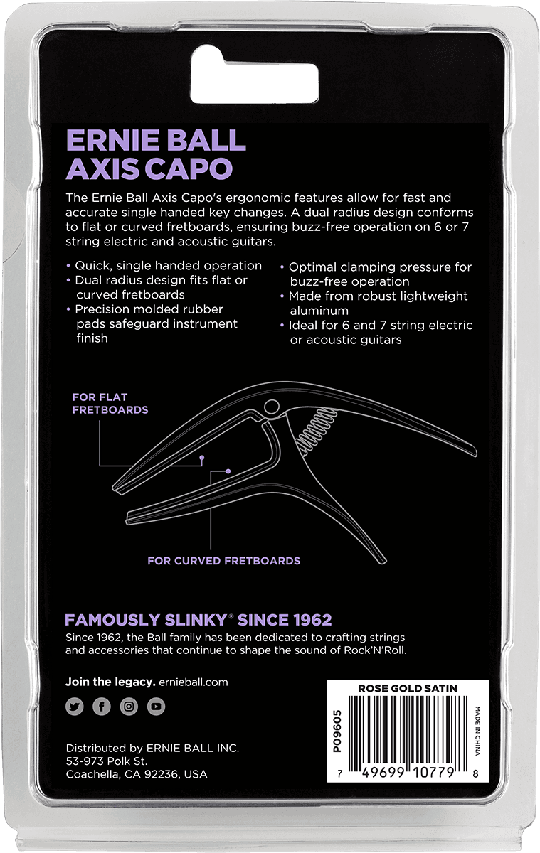 AXIS SATIN ROSE GOLD CAPO