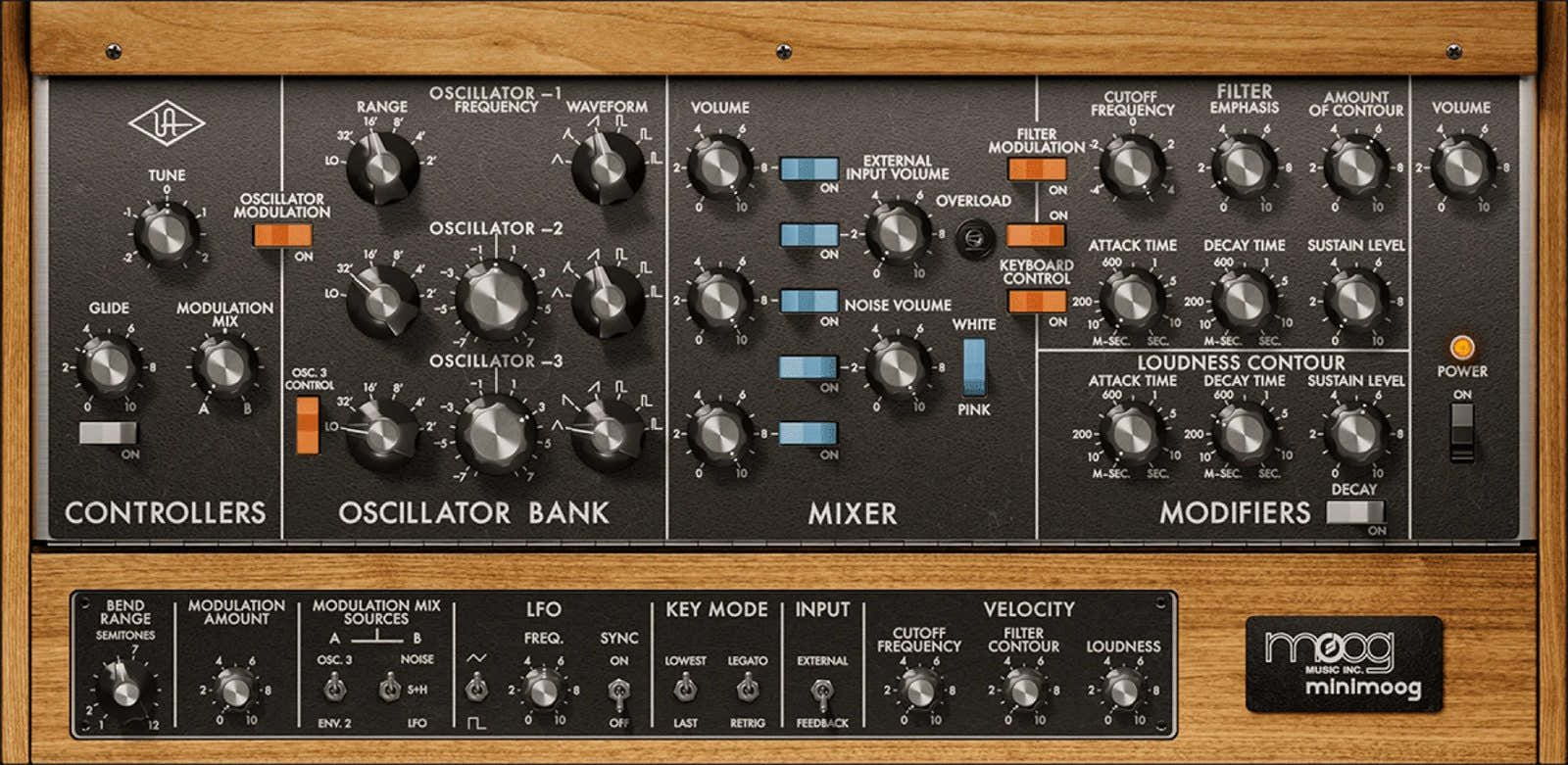 UAD Moog Minimoog
