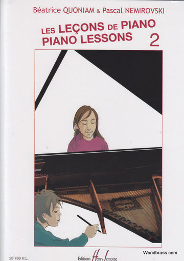 Quoniam B. & Nemirovsky P. - Les Lecons De Piano Vol. 2