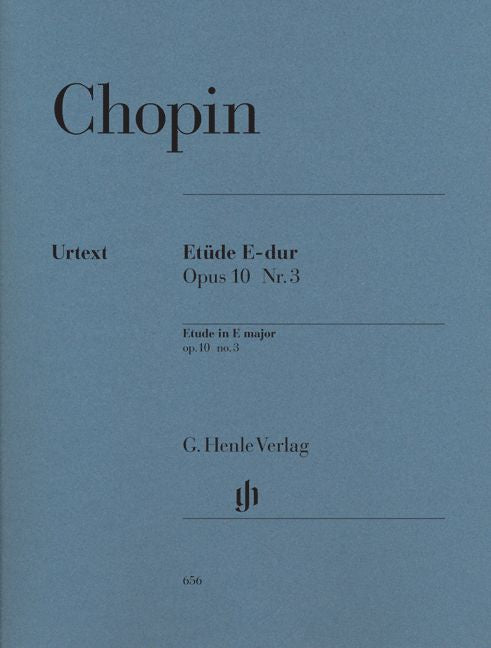 Chopin F. - Etude E Major Op. 10,3