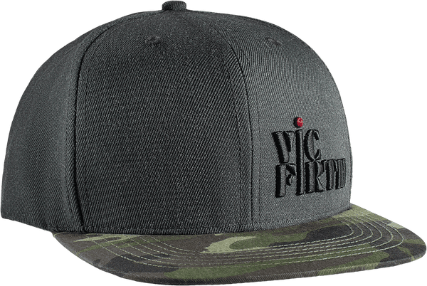 Vic Firth Gray Camo 6 Panel Snapback Hat