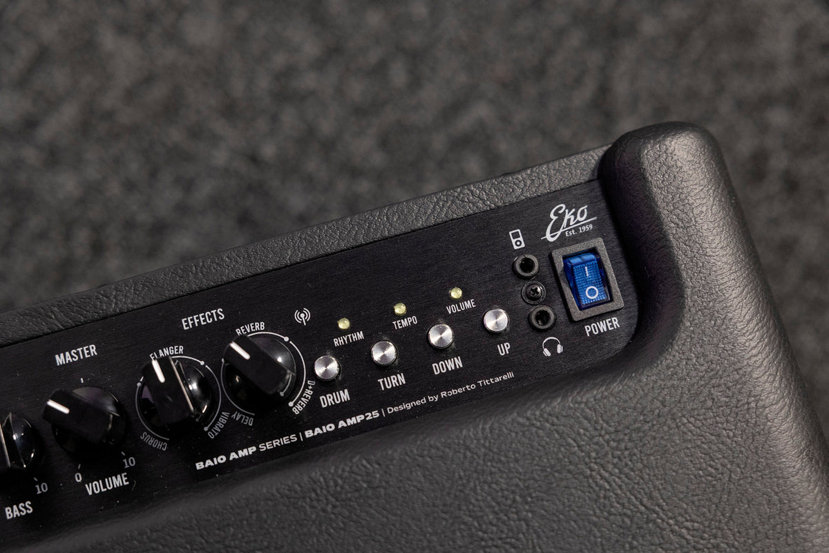 BAIO Amp 25 - compact modeling amp + effects + drum + Bluetooth
