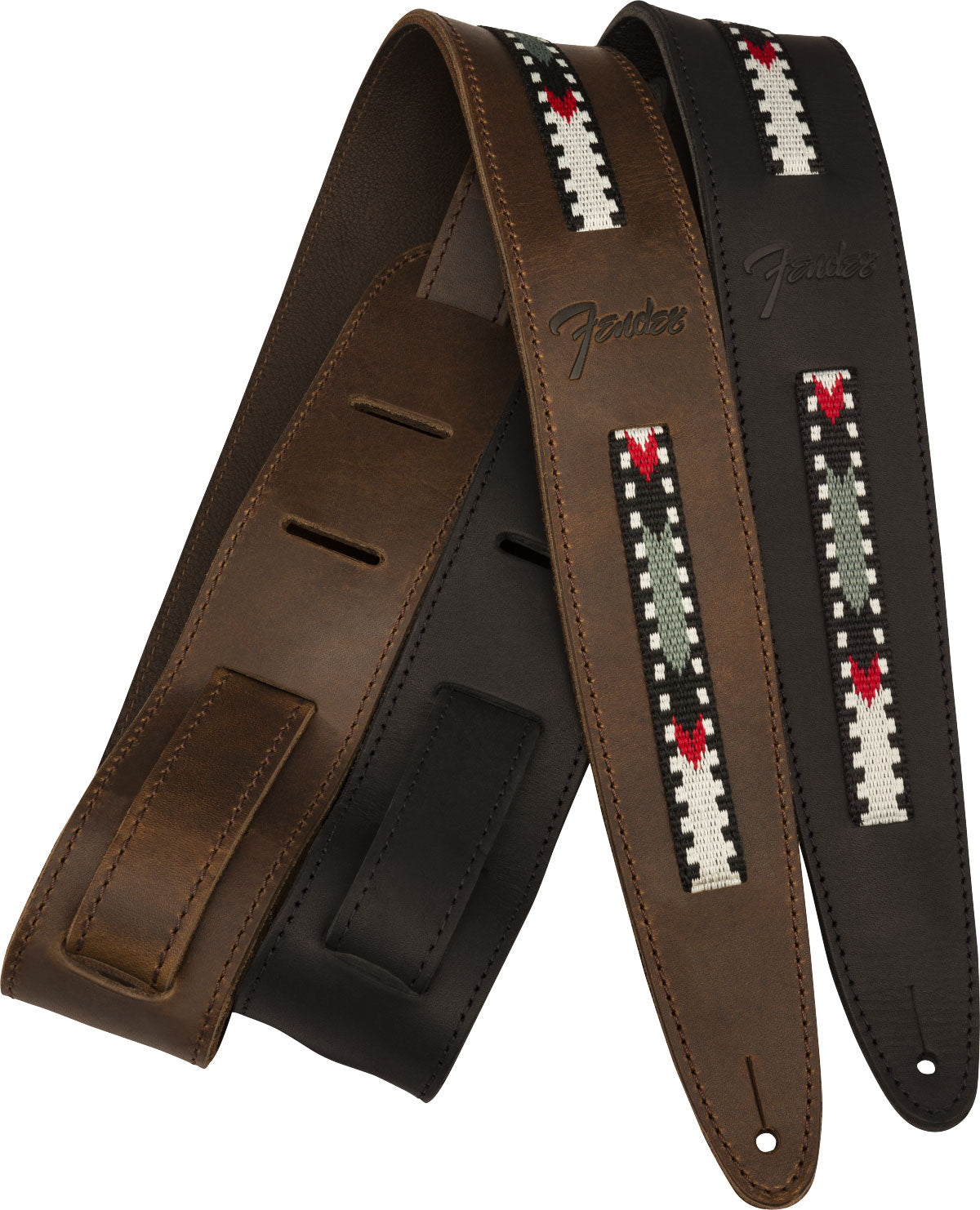 Paramount Acoustic Leather Strap Black