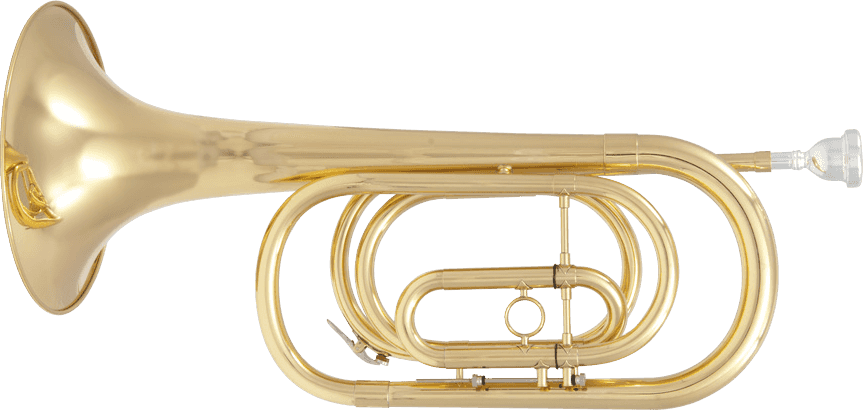 SML Paris BUGLE SIB - BASS - VERNISHED BRASS