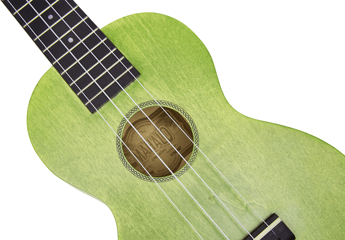 Ukulele Island Concert Sea Green + Cover