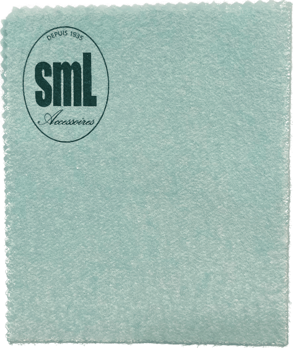 IMPREGNATED CLEANING CLOTH - SOLID SILVER