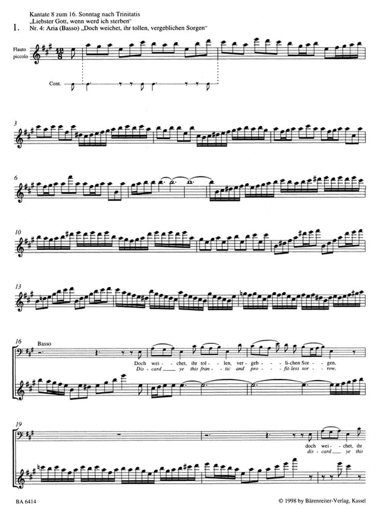 Bach J.S. - Blockflotensoli Aus Dem Geistlichen Und Weltlichen - Flute A Bec