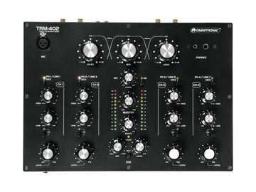 TRM-402MK3 - 4- CHANNEL ROTARY MIXER