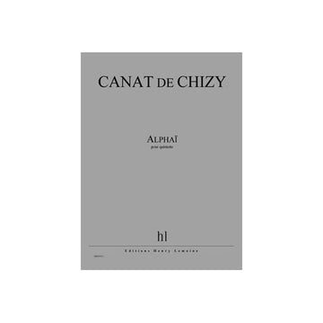 Canatchizy - Alphaï (fl/clar/vl/vc/perc) - Quintette