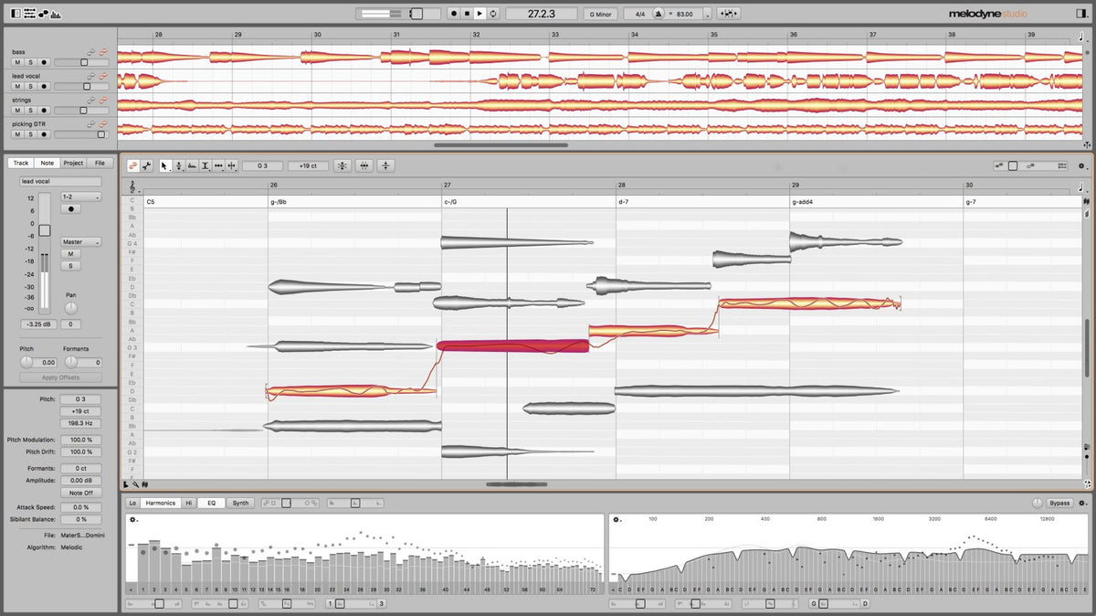Melodyne 5 Studio Upgrade Editor
