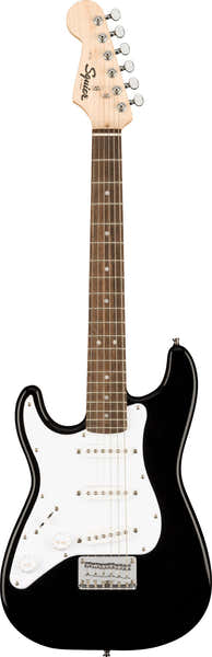 Stratocaster Mini Lh Lrl Black