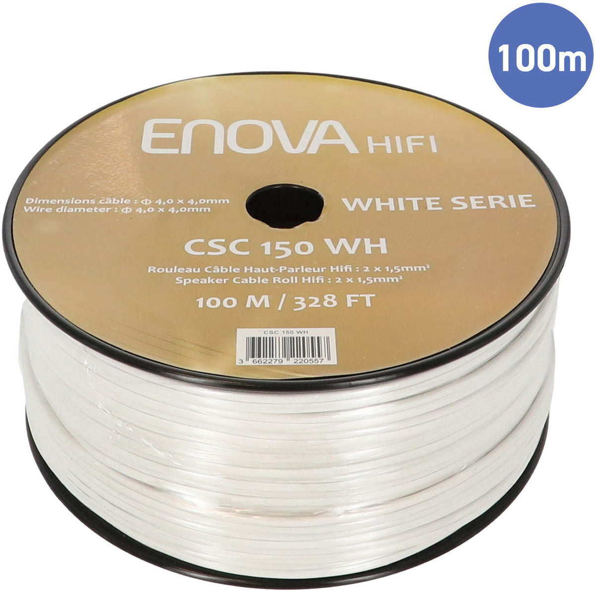 HIFI SPEAKER CABLE CSC 150 WH