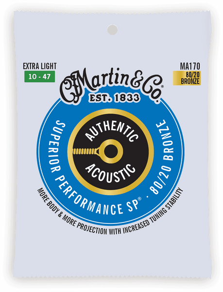 MA170 AUTHENTIC SP EXTRA LIGHT 80/20 BRONZE EX. LIGHT 10-14-23-30-39-47