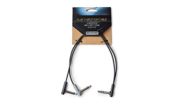 Flat Patch Y Splitter Cab CAB-FY30-bk