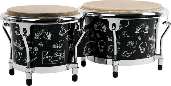 BONGOS 7" AND 8,5" ASIAN OAK - BLACK CUSTOME SIGNATURE LENNY CASTRO