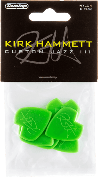Dunlop 6 x 1,38mm Kirk Hammet Jazz III Heavy