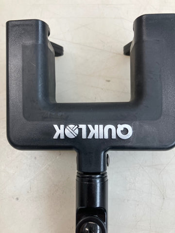 SW702L LONG GUITAR STAND WITH SELF-LOCKING SYSTEM FOR BLACK SLATWALL - B Stock
