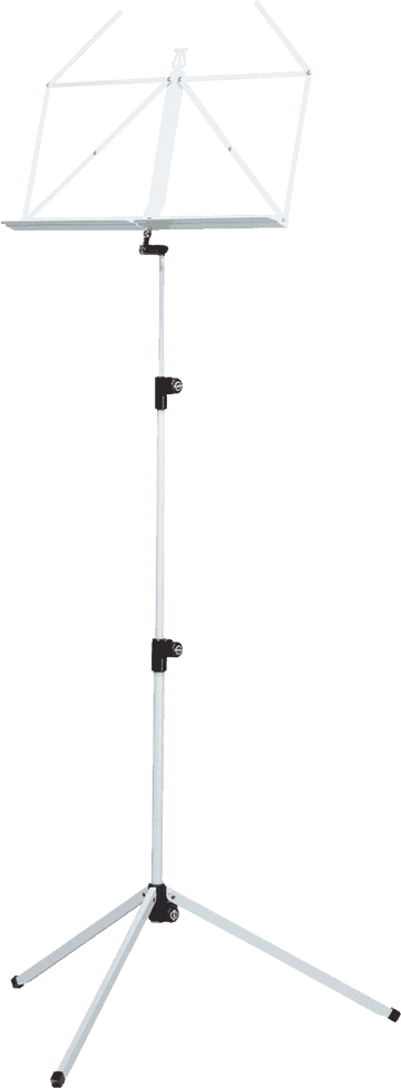 Folding Metal Music Stand White