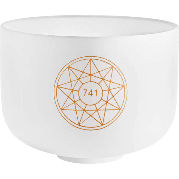 Sonic Energy Crystal Singing Bowl Sonic Cristal 10" 741 Hz